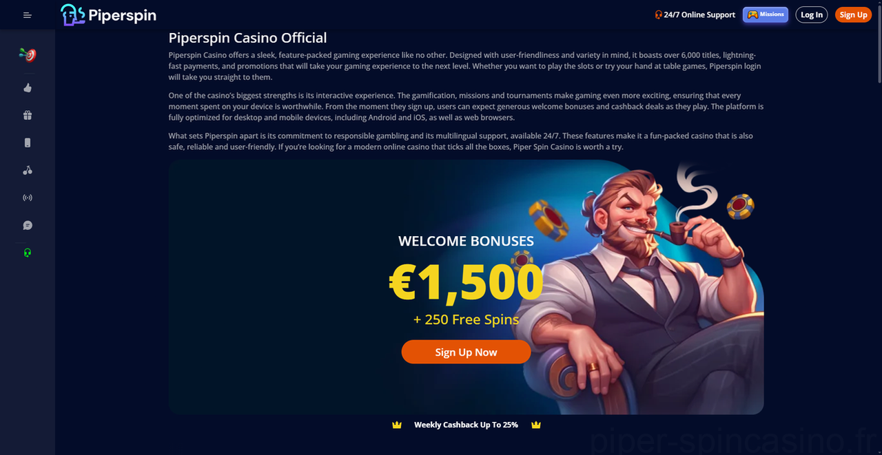 Piperspin Casino Casino