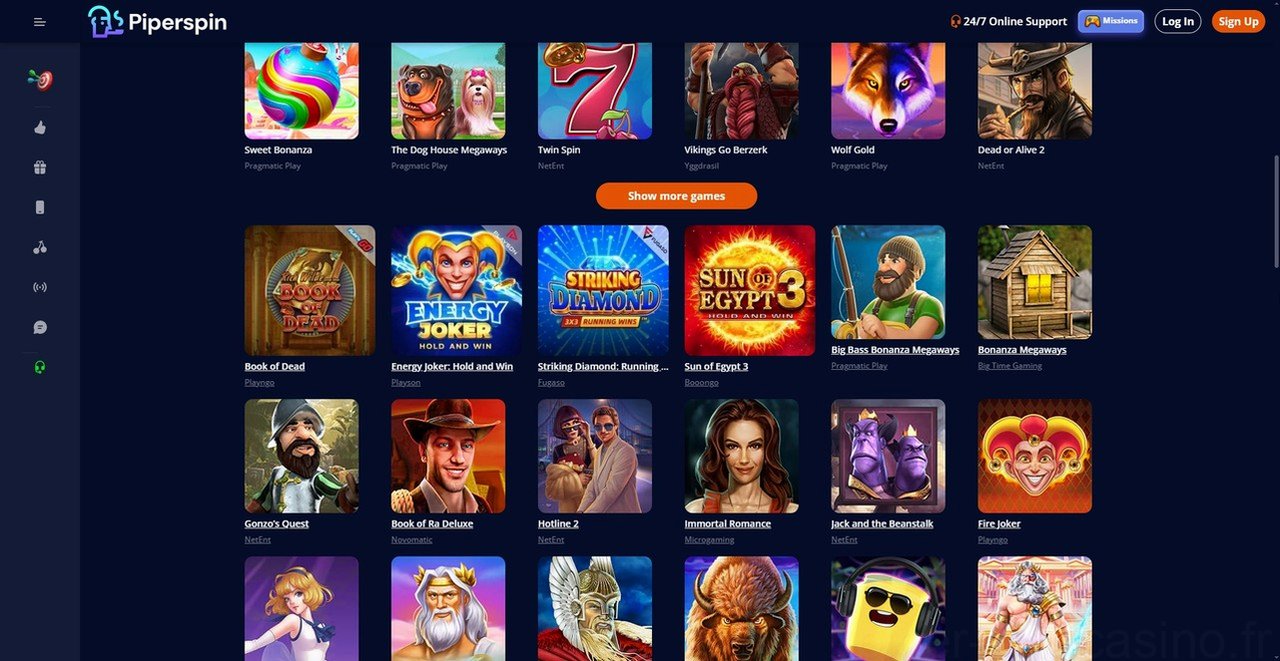 Piperspin Casino Casino
